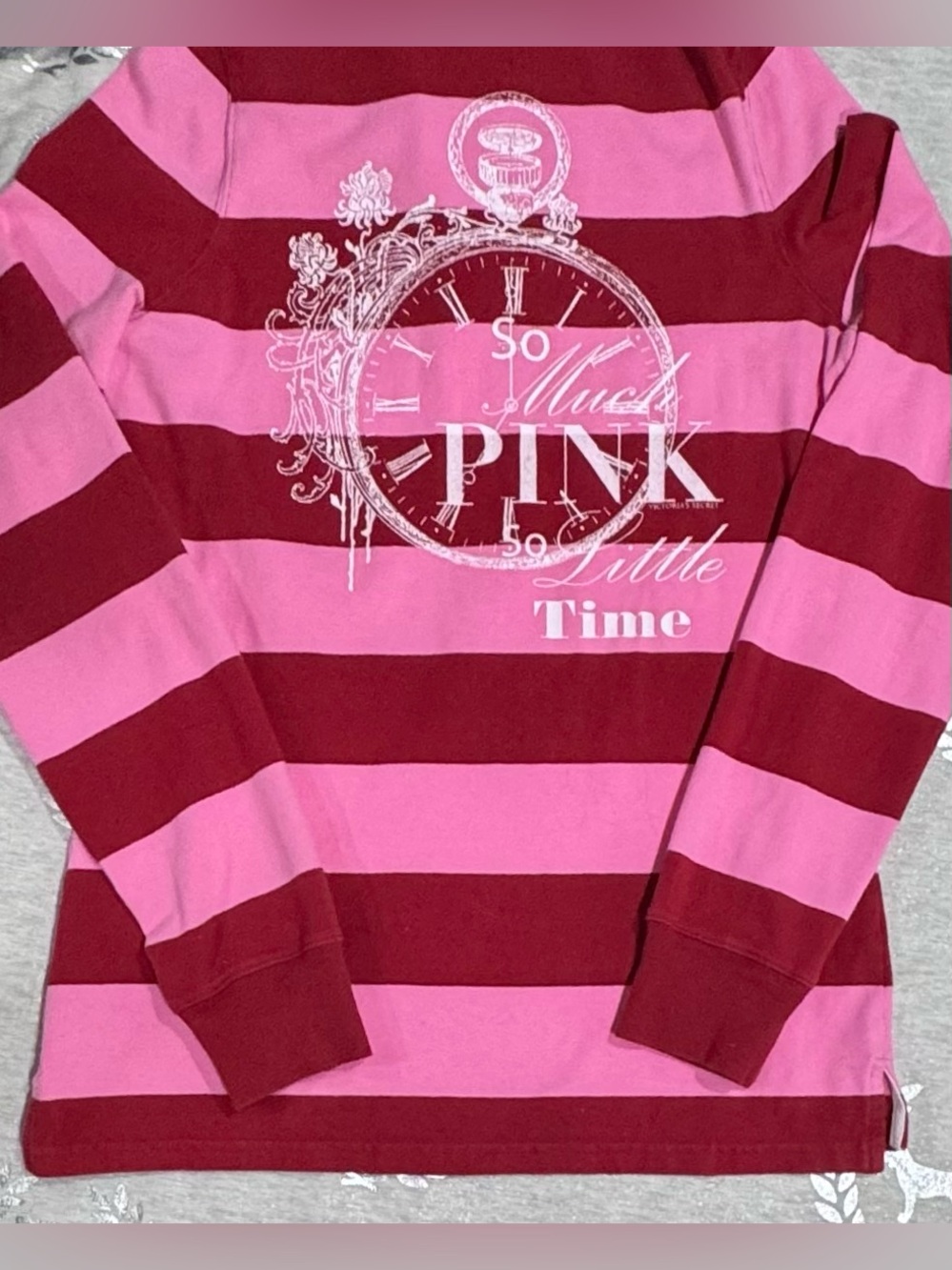 VS PINK VINTAGE 2005 SLEEP LOUNGE SET MEDIUM - Picture 3 of 7
